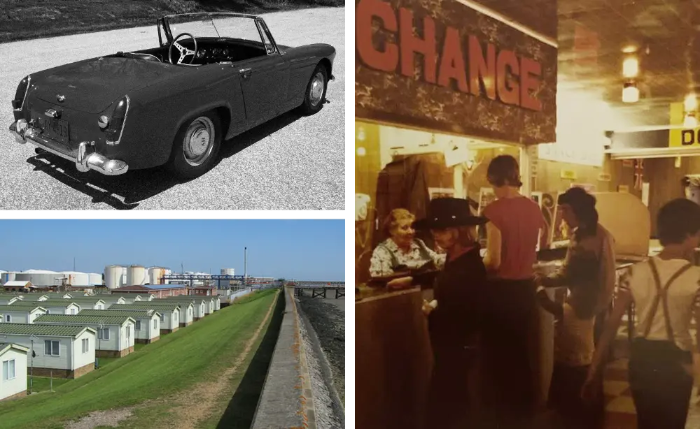 Austin Healey Sprite, Canvey Seafront and Casino