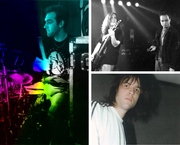 Freak Scene 1990s: Glen, Stuart, Kevin, Paul